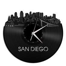 San Diego New Vinyl Wall Clock - VinylShop.US