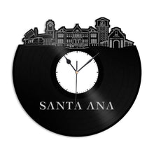 Santa Ana CA Vinyl Wall Clock