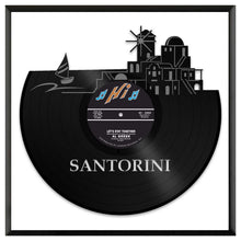 Santorini Vinyl Wall Art