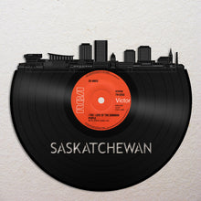 Saskachewan Canada skyline Vinyl Wall Art - VinylShop.US