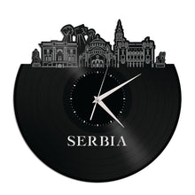 Serbia Vinyl Wall Clock
