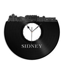 Sidney Ohio Vinyl Wall Clock