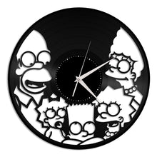 Simpsons Vinyl Wall Clock