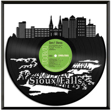 Sioux Falls Skyline Wall Art - VinylShop.US