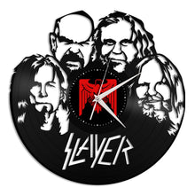 Slayer Vinyl Wall Clock