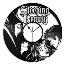 Sleeping Beauty Vinyl Wall Clock - VinylShop.US