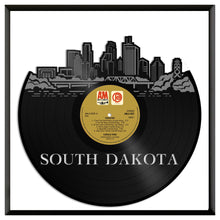 South Dakota Skyline Vinyl Wall Art