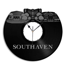Southaven MS Vinyl Wall Clock