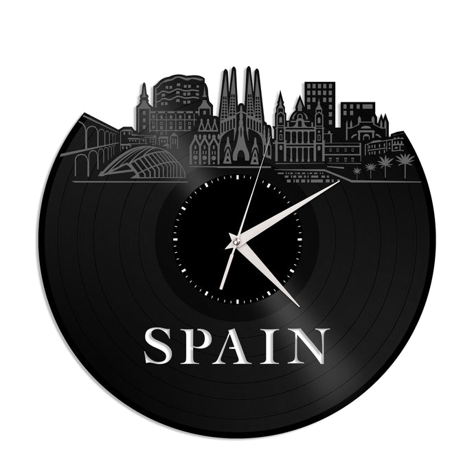 Spain Vinyl Wall Clock - VinylShop.US