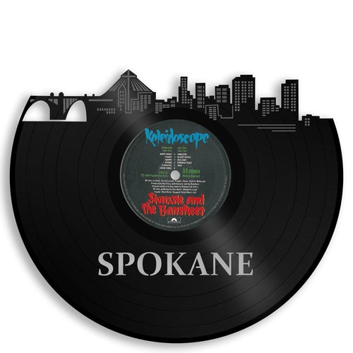 Spokane Skyline Vinyl Wall Art - VinylShop.US