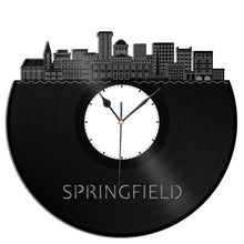 Springfield IL Vinyl Wall Clock - VinylShop.US