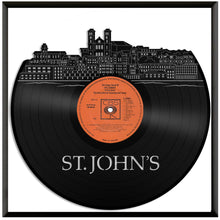 St. John's, Newfoundland Skyline Vinyl Wall Art - VinylShop.US