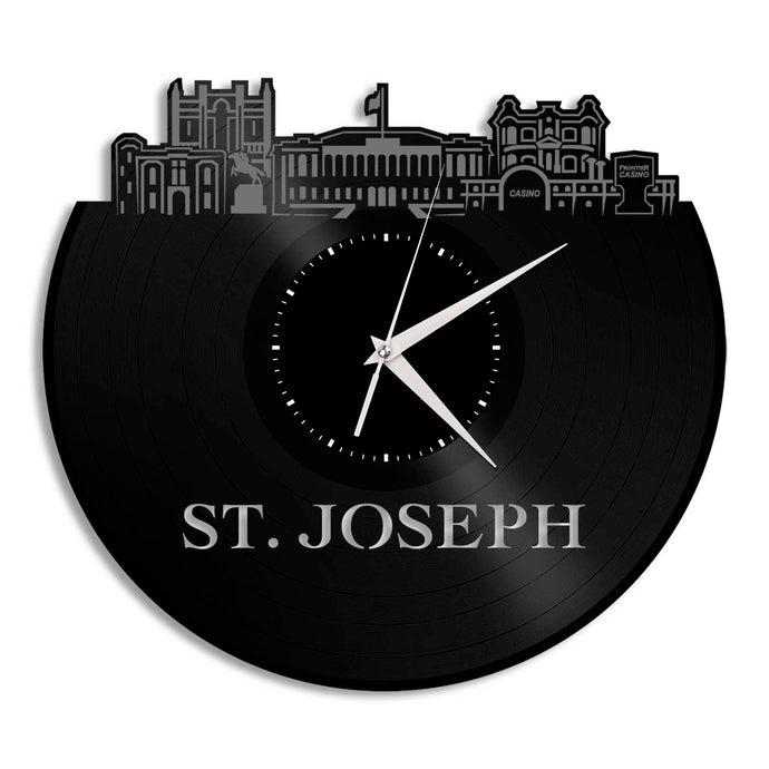 St Joseph MO Vinyl Wall Clock