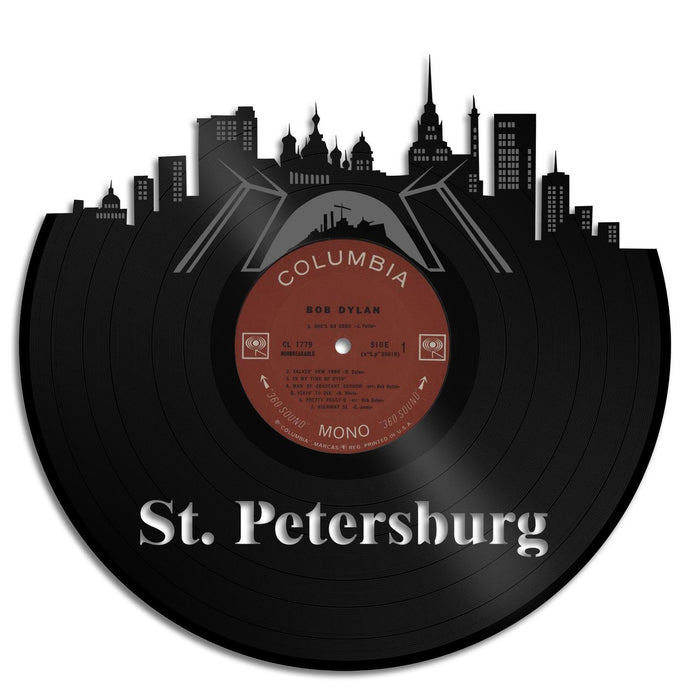 St Petersburg Skyline Vinyl Wall Art - VinylShop.US