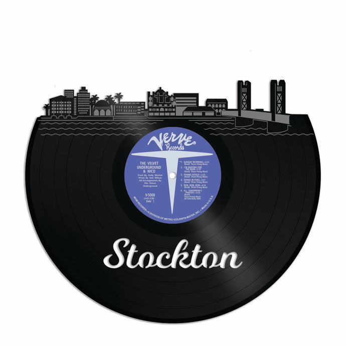 Stockton Skyline Vinyl Wall Art