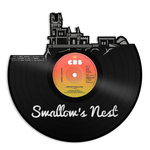 Swallow's Nest Skyline Vinyl Wall Art