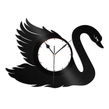 Swan Vinyl Wall Clock - VinylShop.US