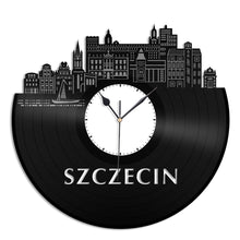 Szczecin Vinyl Wall Clock - VinylShop.US