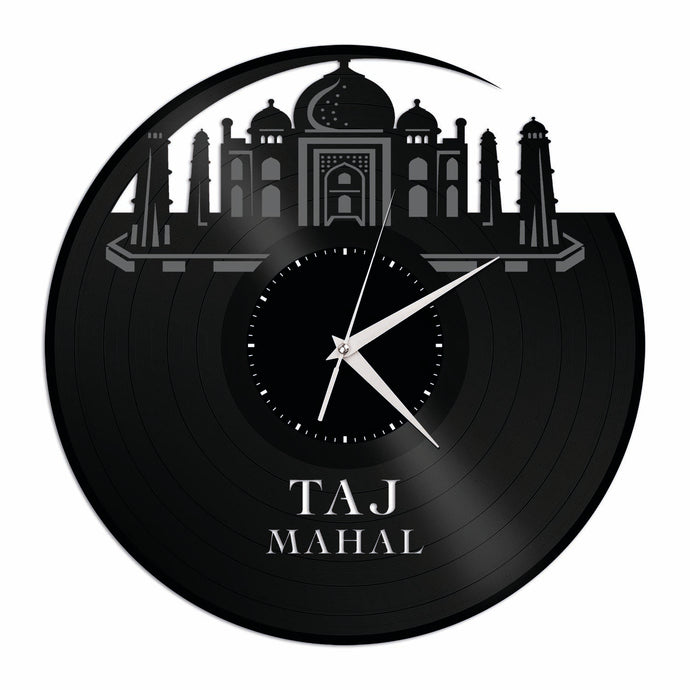 Taj Mahal Vinyl Wall Clock