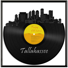 Tallahassee, Florida skyline Vinyl Wall Art - VinylShop.US
