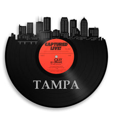 Tampa Skyline Vinyl Wall Art - VinylShop.US