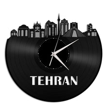 Tehran Vinyl Wall Clock - VinylShop.US