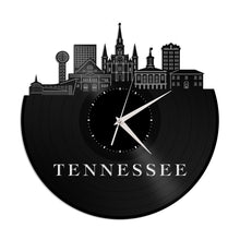 Tennessee Skyline Vinyl Wall Clock - VinylShop.US