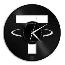 Tether Coin Vinyl Wall Clock - VinylShop.US
