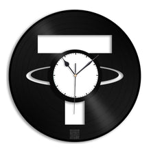 Tether Coin Vinyl Wall Clock - VinylShop.US