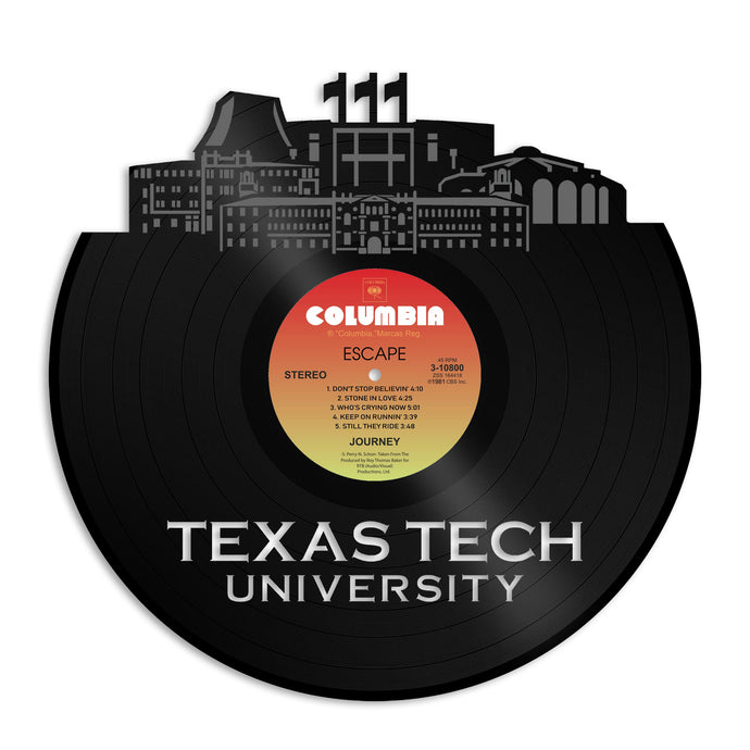 Texas Tech University Lubbock Vinyl Wall Art
