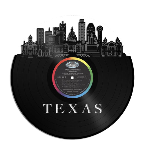 Texas Vinyl Wall Art - VinylShop.US