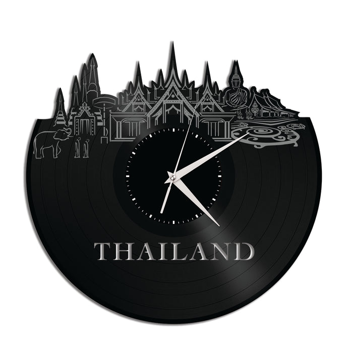 Thailand Vinyl Wall Clock