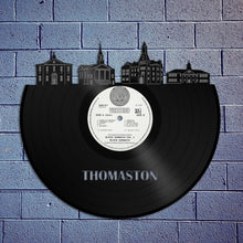Thomaston Skyline Vinyl Wall Art - VinylShop.US