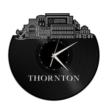 Thornton Co Vinyl Wall Clock