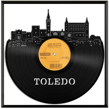 Toledo Skyline Vinyl Wall Art - VinylShop.US