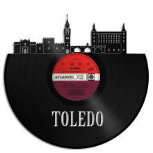 Toledo Skyline Vinyl Wall Art - VinylShop.US