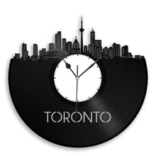 Toronto Skyline Vinyl Wall Clock - VinylShop.US
