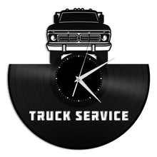 Truck Service Vinyl Wall Clock