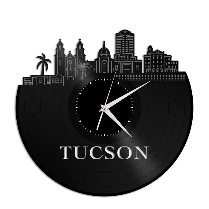 Tucson Arizona Vinyl Wall Clock - VinylShop.US