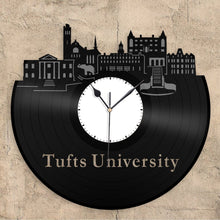 Tufts University Vinyl Wall Clock - VinylShop.US