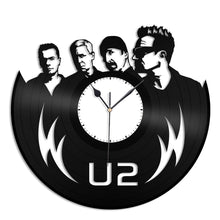 U2 Vinyl Wall Clock - VinylShop.US