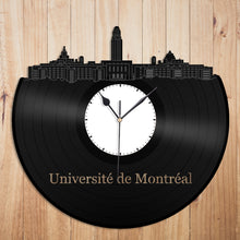 Université de Montréal Vinyl Wall Clock - VinylShop.US