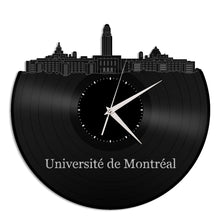 Université de Montréal Vinyl Wall Clock - VinylShop.US