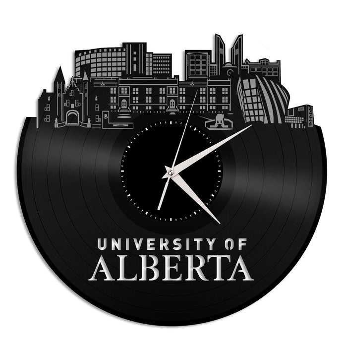 University of Alberta Vinyl Wall Clock - VinylShop.US