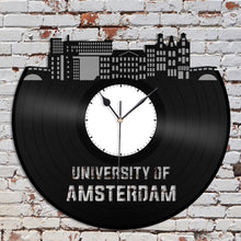University of Amsterdam Vinyl Wall Clock - VinylShop.US