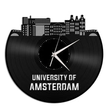 University of Amsterdam Vinyl Wall Clock - VinylShop.US