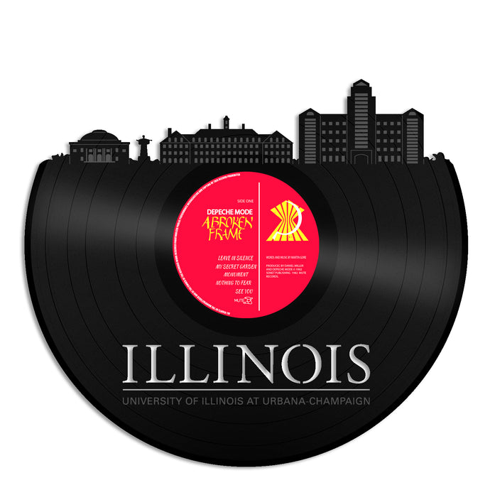 University of Illinois Vinyl Wall Art - VinylShop.US