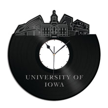 University of Iowa Vinyl Wall Clock