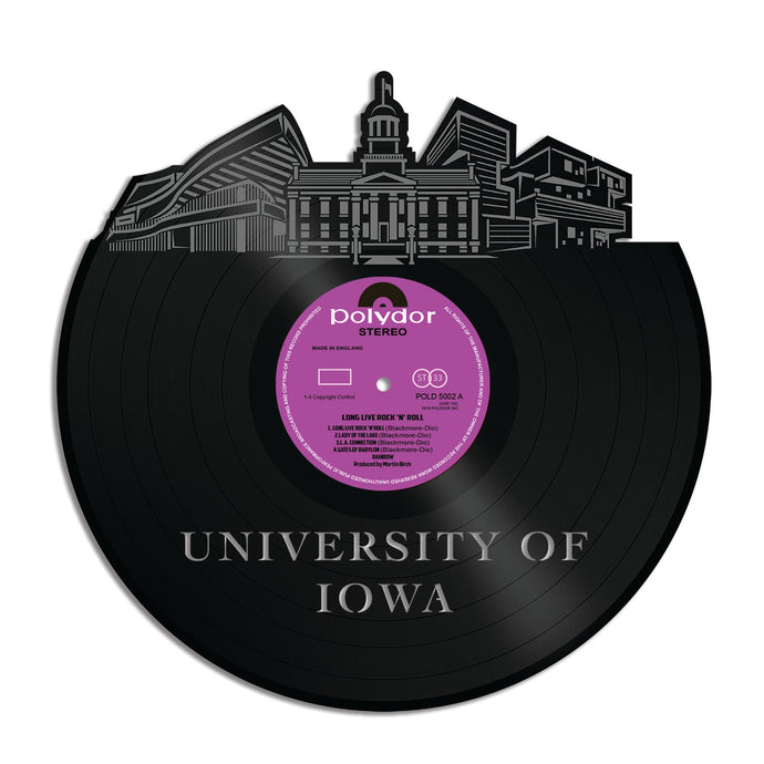University of Iowa Vinyl Wall Art