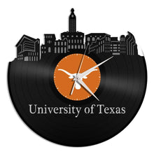 University of Texas Vinyl Wall Clock - VinylShop.US